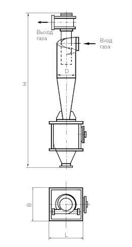 ЦН-15-450-1УП Циклон