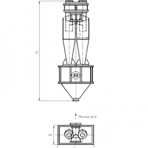 ЦН-15х2УП Циклон