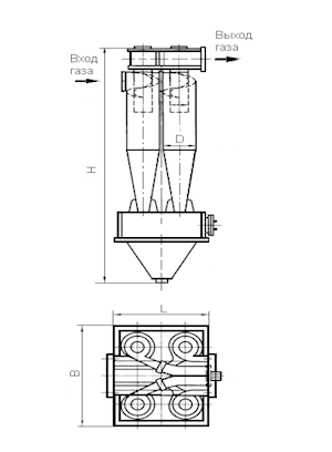 ЦН-15-450-2СП Циклон