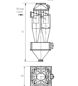 ЦН-15х4СП Циклон