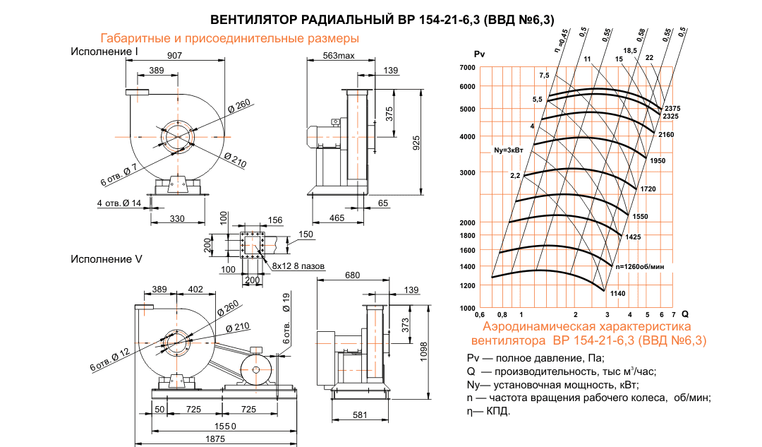 ВВД (ВР 154-21) №6,3 исполнение №5